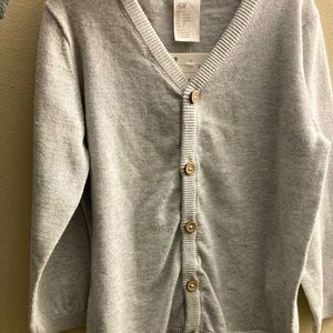 Baby boy H&M gray cardigan